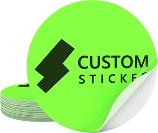 Fluorescent Stickers Labels