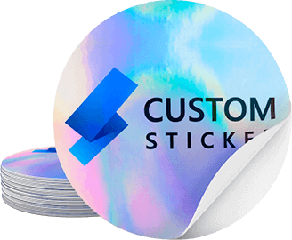 Holographic Stickers Labels